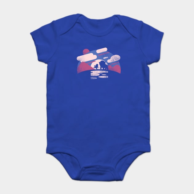 Steven Sunset Baby Bodysuit by Minilla